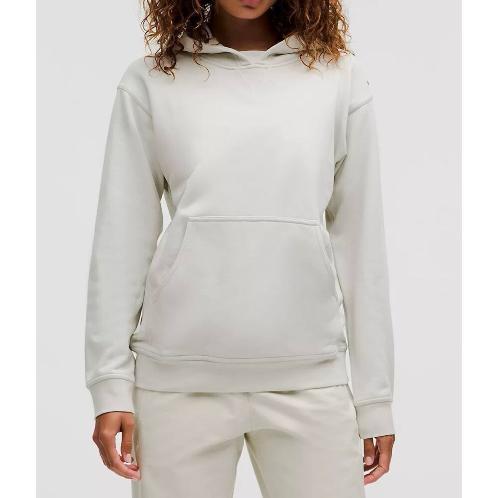 Lululemon All Yours Vapor French Terry Hoodie Sweatshirt Women’s Size 6